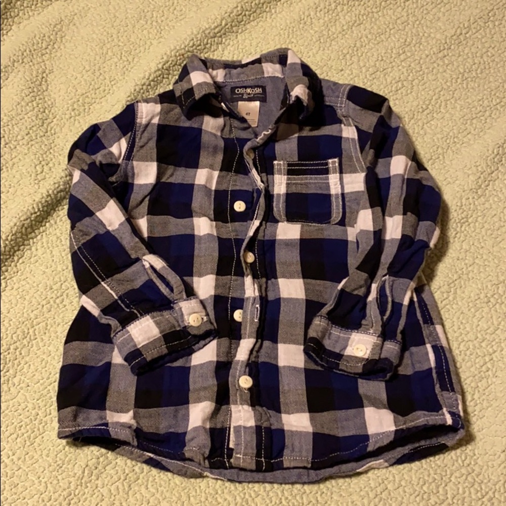 Plaid Button Down Shirt